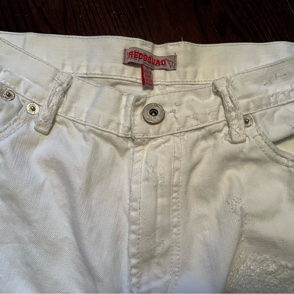 REDSQUAD Men’s White Jeans | SIZE 33 - Picture 3 of 5